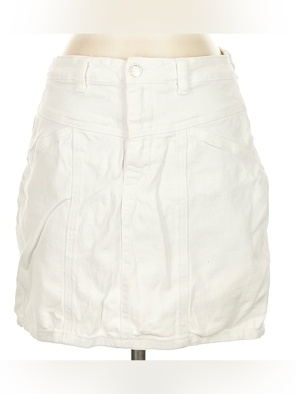Index White Denim Mini Skirt Woman’s Size Small